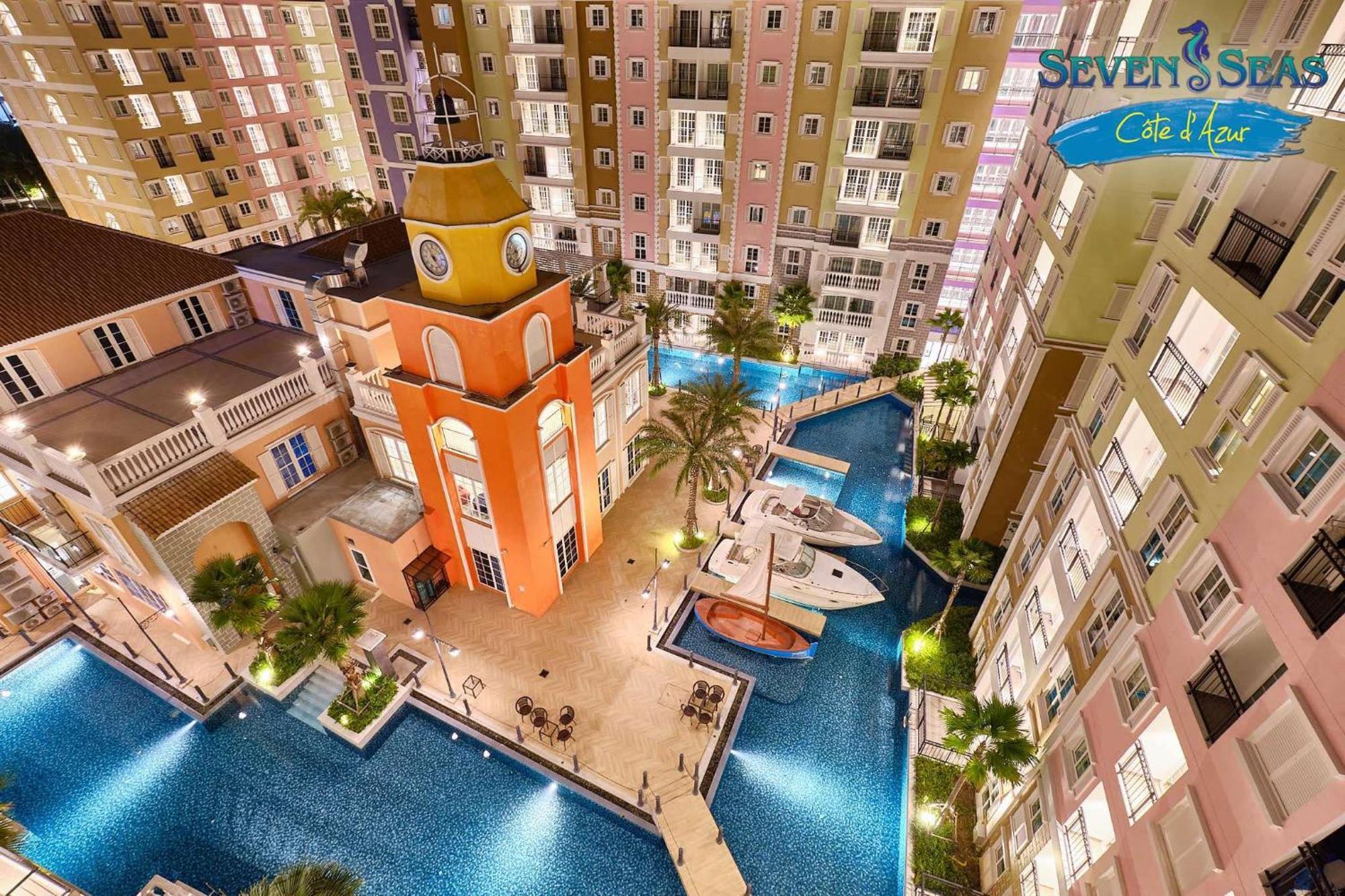 Seven Seas Cote De Azur Otel Na Chom Thian Dış mekan fotoğraf