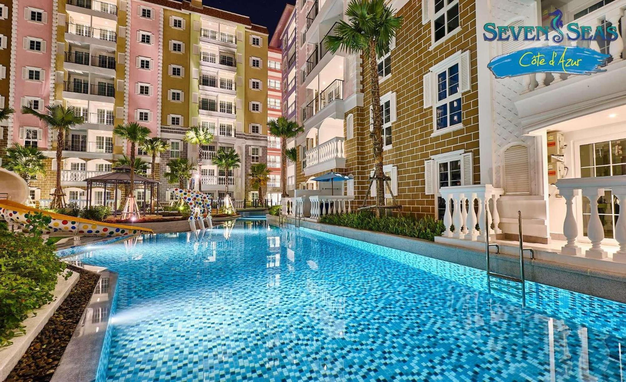 Seven Seas Cote De Azur Otel Na Chom Thian Dış mekan fotoğraf