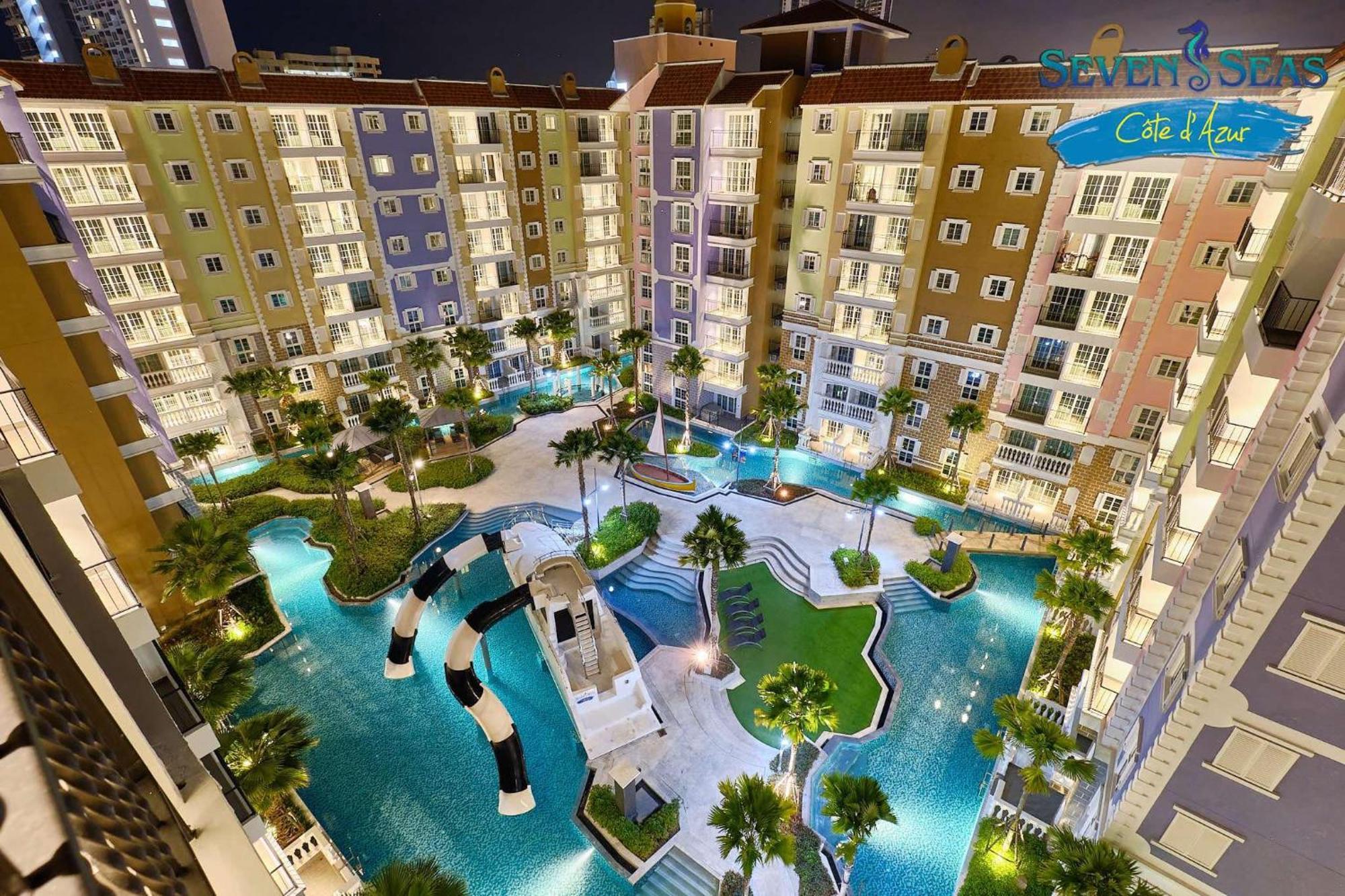 Seven Seas Cote De Azur Otel Na Chom Thian Dış mekan fotoğraf