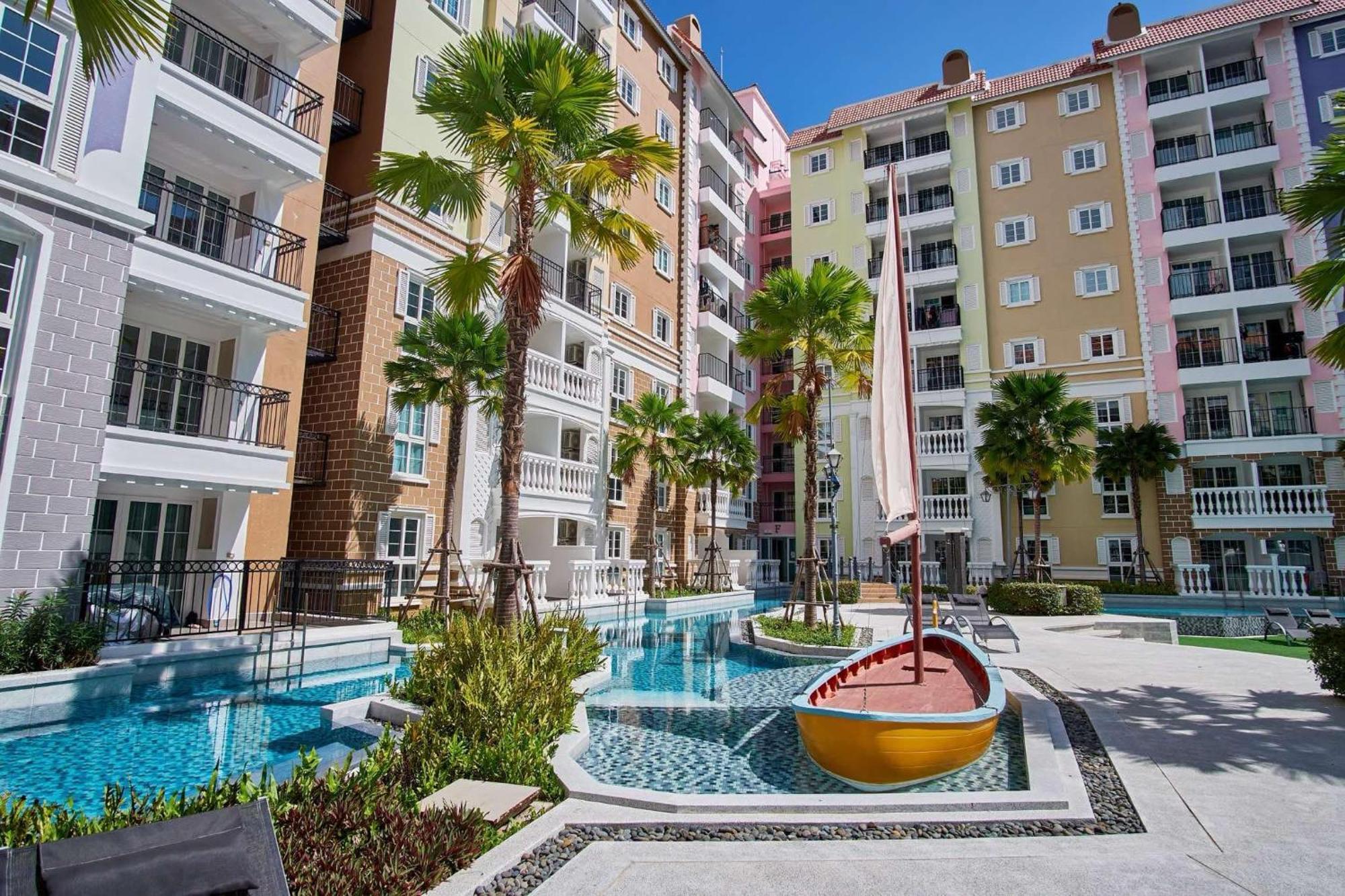 Seven Seas Cote De Azur Otel Na Chom Thian Dış mekan fotoğraf