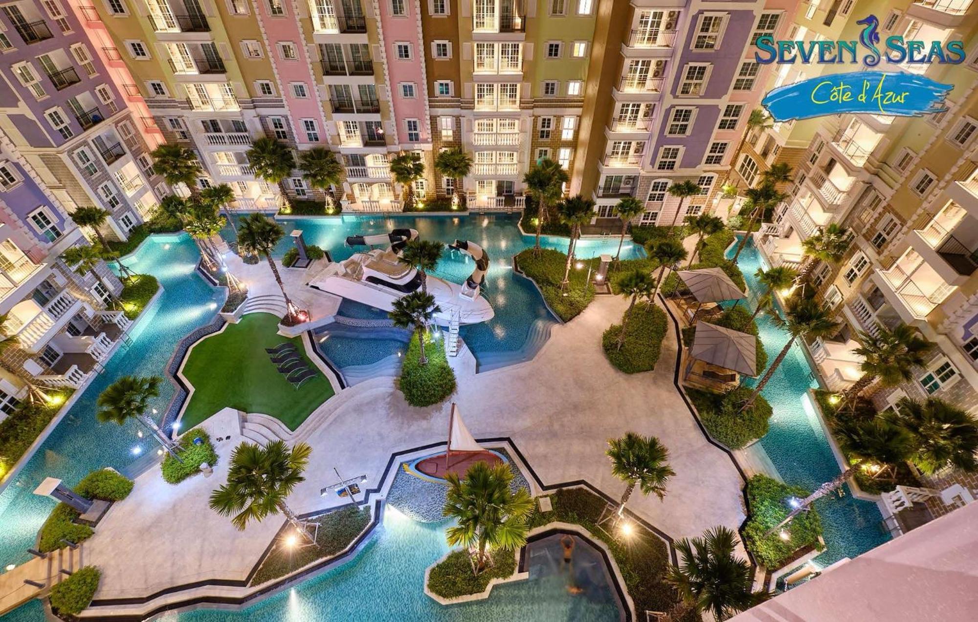 Seven Seas Cote De Azur Otel Na Chom Thian Dış mekan fotoğraf